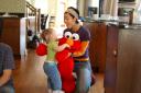 Big Elmo hug